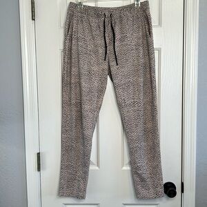 Lululemon Animal Print Drawstring Stretch Pants women’s size medium